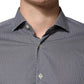 Domenico Tagliente Gray Patterned Long Sleeves Dress Shirt