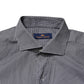 Domenico Tagliente Gray Patterned Long Sleeves Dress Shirt