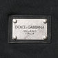 Dolce & Gabbana Black Full Zip Hooded Men Sweatshirt Sweater