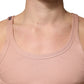 Dolce & Gabbana Pink Sleeveless Round Neck Tank Top  T-shirt