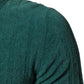 Dolce & Gabbana Dark Green Cotton Blend Men Crew Neck T-shirt