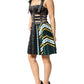 Philosophy di Lorenzo Serafini Multicolor Sleeveless A-line Dress