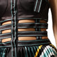 Philosophy di Lorenzo Serafini Multicolor Sleeveless A-line Dress