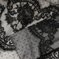 Dolce & Gabbana Black White Lace Silk Blend MaxiSheath Dress