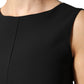 Dolce & Gabbana Black Sleeveless Sheath Knee Length Dress