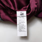Dolce & Gabbana Maroon Mid Waist Pencil Cut Midi Skirt