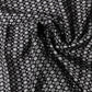 Dolce & Gabbana White Black Patterned Square Foulard Scarf