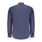 North Sails Blu Cotton Men Shirt