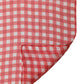 Dolce & Gabbana Red Checkered Plaid Neck Wrap Shawl  Scarf