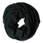 Dolce & Gabbana Dark Green Stole Silk Neck Wrap Shawl  Scarf