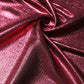 Dolce & Gabbana Metallic Pink Silk Square Foulard Scarf