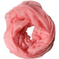 Dolce & Gabbana Light Pink Stole Neck Wrap Shawl  Scarf