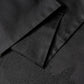Dolce & Gabbana Black Satin Silk Fringes Neck Foulard Scarf