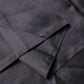Dolce & Gabbana Black Satin Silk Fringes Neck Foulard Scarf