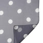 Dolce & Gabbana Blue Polka Dot Silk Neck Wrap Shawl 205cm x 132cm Scarf