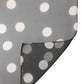 Dolce & Gabbana Black Polka Dot Silk Neck Wrap Shawl 205cm x 137cm Scarf