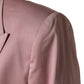 Dolce & Gabbana Pink Cotton Single Breasted 3 Piece Suit
