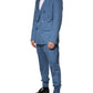 Dolce & Gabbana Blue Cotton Double Breasted 2 Piece  Suit