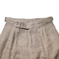Dolce & Gabbana Beige Linen Double Breasted 2 Piece Men Suit