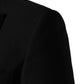 Dolce & Gabbana Black Wool Single Breasted 3 Piece Men Suit