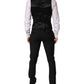 Dolce & Gabbana Black Wool Single Breasted 3 Piece Men Suit