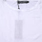 Dolce & Gabbana White Cotton Crew Neck Short Sleeves T-shirt