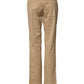 PLEIN SUD Beige Straight Cotton Stretch Chino Pants