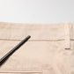 Kocca Beige Straight Mid Waist Chino Trouser Casual Pants