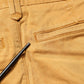 Haikure Beige Tapered Mid Waist Chino Casual Trouser Pants