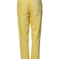 Nine In The Morning Yellow Tapered Mid Waist Denim Trouser Jeans