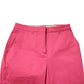 Max Mara Pink Skinny High Waist Chino Trouser Pants