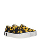 Marni Blue Fabric Slip-On Loafers