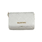 Mario Valentino Gray Polyurethane Women's Bag With Adjustable Chain Strap