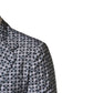 Dolce & Gabbana Blue Cotton Patterned Single Breasted Blazer