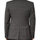 Dolce & Gabbana Gray Wool Single Breasted 2 Button Blazer