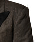 Dolce & Gabbana Gray Double Breasted 2 Button Jacket Blazer