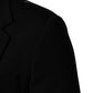 Dolce & Gabbana Black Wool Single Breasted 2 Button Blazer