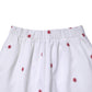 Department 5 White Floral Tapered High Waist Cropped Pants