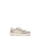 Axel Arigato Gray Calf Leather Bos Taurus Athletic Sneakers