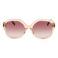 Ted Baker Pink Acetate Sunglasses