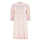 Ganni White Viscose Casual Dress