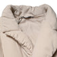 Dolce & Gabbana Beige Padded Collared Long Trench Coat Jacket