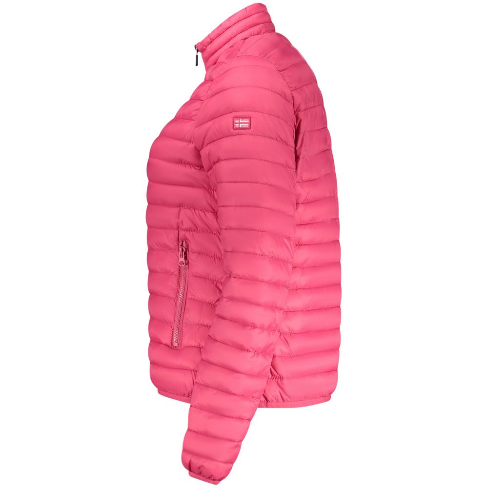 Norway 1963 Rosa Poliammide Women Jacket