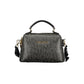 Mario Valentino Nero Poliuretano Donna Bag with Adjustable and Removable Strap