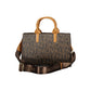 Mario Valentino Brown Polyurethane Women's Bag