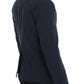 Dolce & Gabbana Blue Cotton Stretch Casual Blazer
