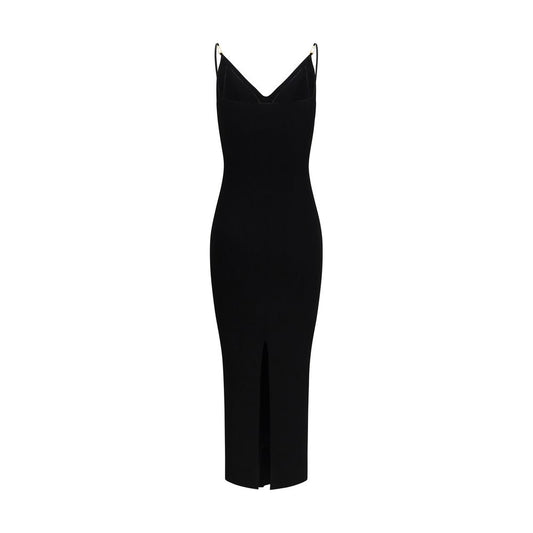 Versace Black Viscose Casual Dress