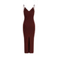 Versace Bordeaux Viscose Casual Dress