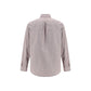Fendi Bordeaux Cotton Shirt