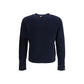 Thom Browne Blue Cotton Cardigan